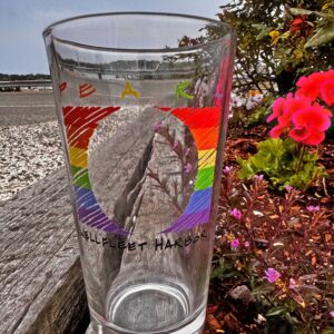 Pearl Pride Pint Glass