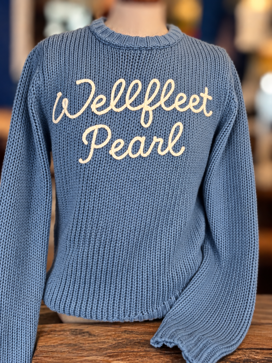 Wellfleet Pearl Cable Sweater - Image 3